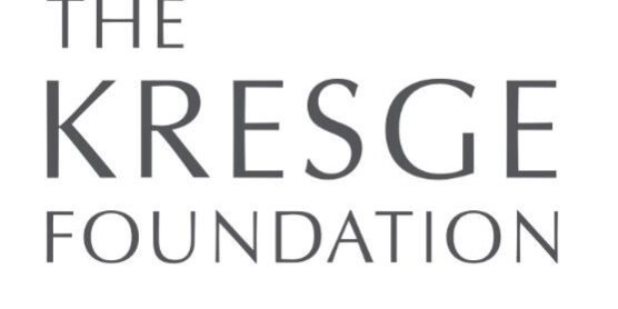 The Kresge Foundation logo in gray text.